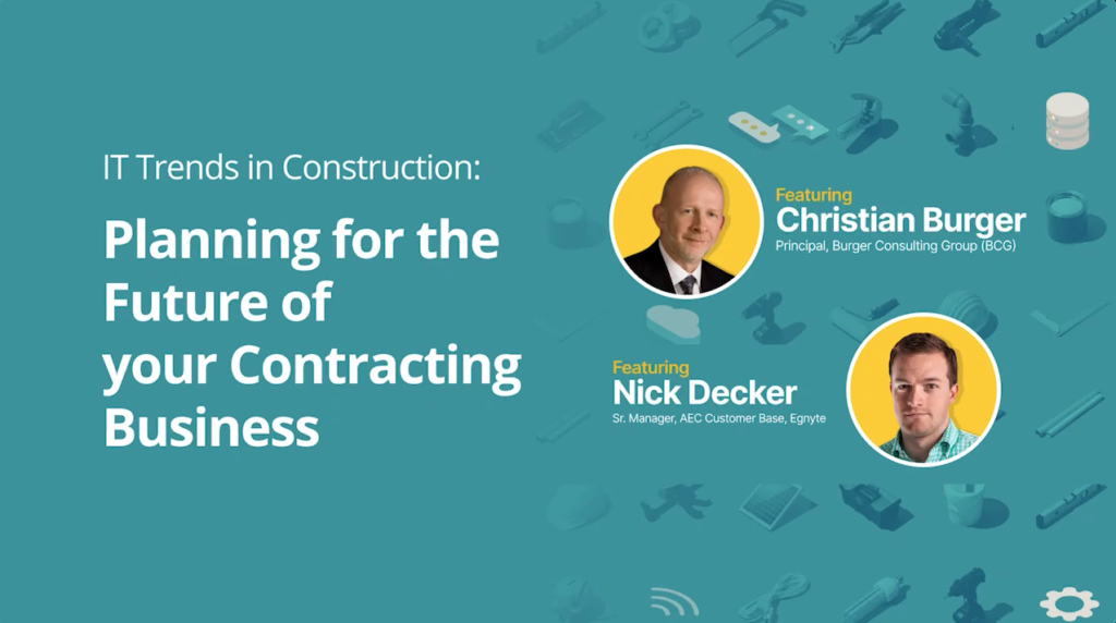 Construction IT Insights: The Burger Consulting Blog | Burger ...