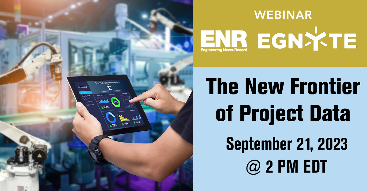 You are currently viewing ENR Webinar: The New Frontier of Project Data