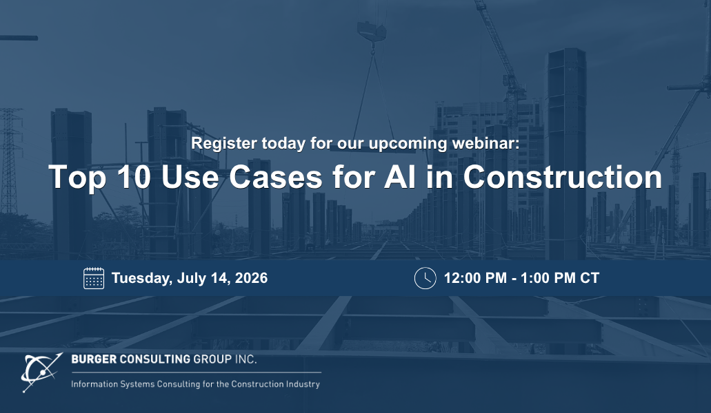 You are currently viewing Webinar: Top 10 Use Cases for AI in Construction